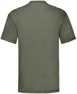 Fruit of the Loom Unisex adult waardevol t-shirt Groen