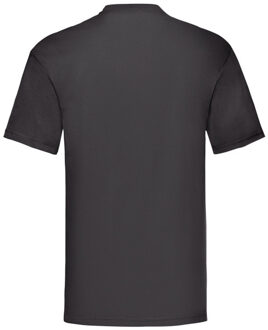 Fruit of the Loom Unisex adult waardevol t-shirt Zwart - XXXL