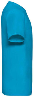 Fruit of the Loom Unisex adult waardevol v hals t-shirt - maat XXXL Blauw