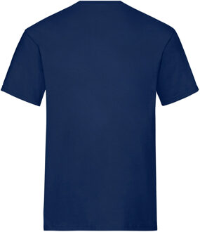 Fruit of the Loom Unisex Adult Zwaar Katoenen T-Shirt (Marine) Navy - XL