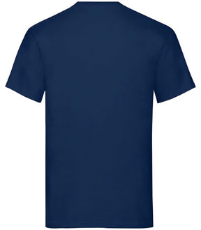Fruit of the Loom Unisex Adult Zwaar Katoenen T-Shirt (Marine) Navy
