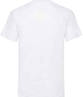 Fruit of the Loom Unisex Adult Zwaar Katoenen T-Shirt (Wit) - maat L