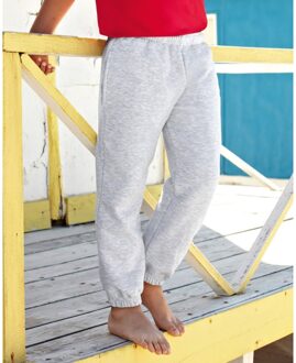 Fruit of the Loom Unisex Kids Premium 70/30 Joggingbroek Kinderen (2 stuks) (Heather Grijs) - 7-8J / 122-128cm