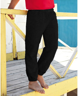 Fruit of the Loom Unisex Kids Premium 70/30 Joggingbroek Kinderen (2 stuks) (Zwart) - 12-13J / 152-158cm