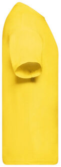 Fruit of the Loom Unisex origineel katoenen t-shirt voor volwassenen Geel - XXXL