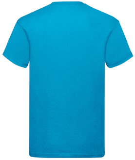Fruit of the Loom Unisex origineel katoenen t-shirt voor volwassenen - maat XXXL Blauw
