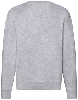 Fruit of the Loom Unisex Premium 70/30 set-in sweater (Heather Grijs) - maat L
