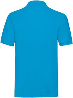 Fruit of the Loom Unisex premium poloshirt voor volwassenen Blauw