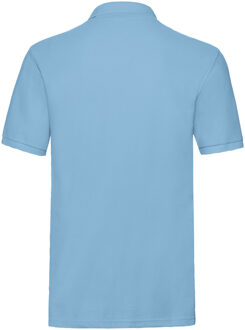 Fruit of the Loom Unisex premium poloshirt voor volwassenen Blauw