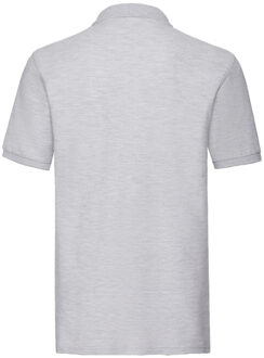 Fruit of the Loom Unisex premium poloshirt voor volwassenen Grijs
