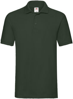 Fruit of the Loom Unisex premium poloshirt voor volwassenen Groen
