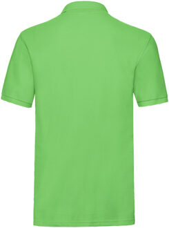 Fruit of the Loom Unisex premium poloshirt voor volwassenen Limoengroen