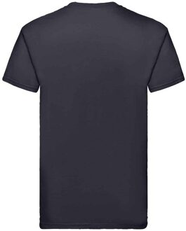 Fruit of the Loom Unisex Super Premium Heather T-shirt voor volwassenen (Deep Navy) Blauw - 3XL