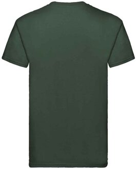 Fruit of the Loom Unisex Super Premium Heather T-shirt voor volwassenen (Fles groen) - 3XL