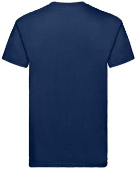 Fruit of the Loom Unisex Super Premium Heather T-shirt voor volwassenen (Marine) - maat 5XL Navy