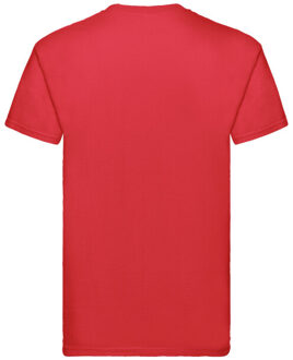 Fruit of the Loom Unisex super premium t-shirt voor volwassenen - maat XXXL Rood