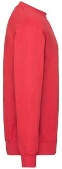 Fruit of the Loom Unisex Sweatshirt met Klassieke Schouder (Rood) - 3XL