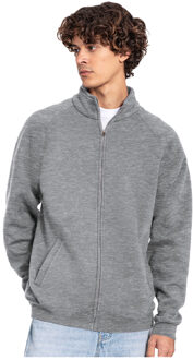 Fruit of the Loom Unisex Volwassen Heren Sweatjack (Athletic Heather) Lichtgrijs