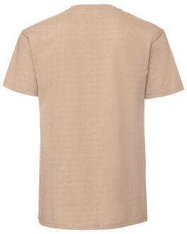 Fruit of the Loom Unisex volwassen iconic 195 t-shirt Beige - XL