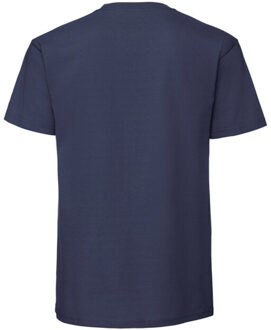 Fruit of the Loom Unisex volwassen iconic 195 t-shirt Blauw - XXXL