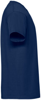 Fruit of the Loom Unisex volwassen iconic 195 t-shirt - maat 4XL Blauw
