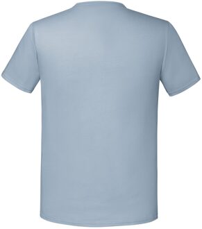 Fruit of the Loom Unisex volwassen iconisch t-shirt Blauw