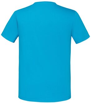 Fruit of the Loom Unisex volwassen iconisch t-shirt Blauw