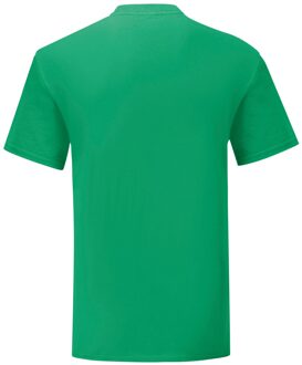 Fruit of the Loom Unisex volwassen iconisch t-shirt Groen