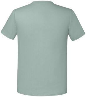 Fruit of the Loom Unisex volwassen iconisch t-shirt - maat XXXL Grijs