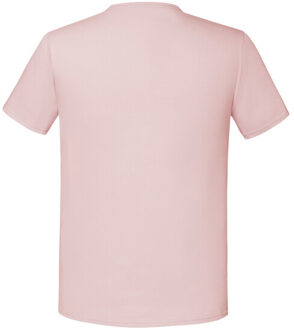 Fruit of the Loom Unisex volwassen iconisch t-shirt - maat XXXL Roze