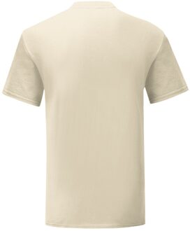 Fruit of the Loom Unisex volwassen iconisch t-shirt Naturel