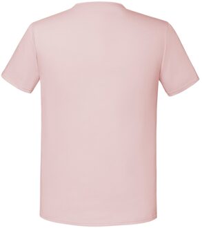 Fruit of the Loom Unisex volwassen iconisch t-shirt Roze