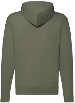 Fruit of the Loom Unisex Volwassen Klassieker Hoodie (Klassieke Olijf) - maat M Groen