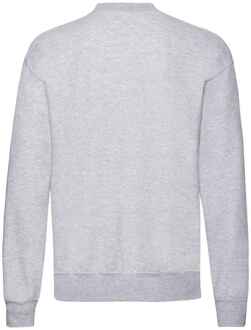 Fruit of the Loom Unisex Volwassen Polycotton Set-in Sweatshirt (Heather Grijs)
