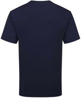 Fruit of the Loom Unisex Volwassen Pure Katoen T-Shirt (Diep Marineblauw)