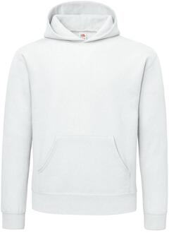 Fruit of the Loom Unisex Volwassen Superkatoenen Hoodie (Wit) - maat S
