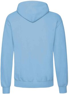 Fruit of the Loom Unisex Volwassenen Klassiek Sweatshirt met capuchon (Hemelsblauw) - maat M