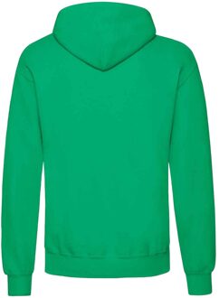 Fruit of the Loom Unisex Volwassenen Klassiek Sweatshirt met capuchon (Kelly Groen) - XL