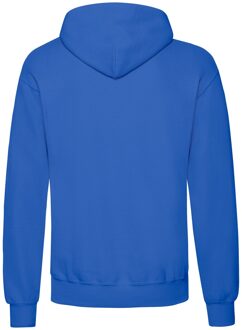 Fruit of the Loom Unisex Volwassenen Klassiek Sweatshirt met capuchon (Koningsblauw) - XL