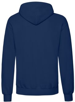 Fruit of the Loom Unisex Volwassenen Klassiek Sweatshirt met capuchon (Marine) - maat XL Navy