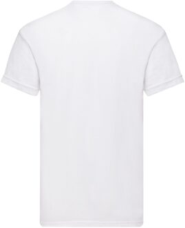 Fruit of the Loom Unisex Waardevol T-shirt voor volwassenen (Wit) - maat 2XL