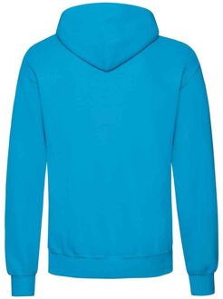 Fruit of the Loom Volwassenen Unisex klassiek sweatshirt met capuchon (Azuurblauw) - maat M