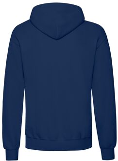 Fruit of the Loom Volwassenen Unisex klassiek sweatshirt met capuchon (Marine) - maat L Navy