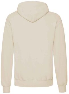 Fruit of the Loom Volwassenen Unisex klassiek sweatshirt met capuchon (Natuurlijk) - maat L Naturel