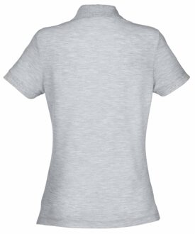 Fruit of the Loom Vrouwen Dames-Fit 65/35 Poloshirt Korte Mouwen (Heather Grijs) - S