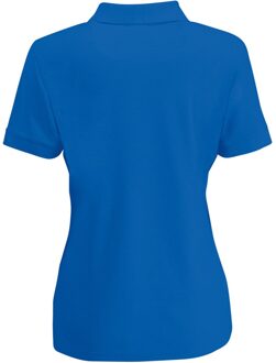 Fruit of the Loom Vrouwen Dames-Fit 65/35 Poloshirt Korte Mouwen (Royaal Blauw) - S