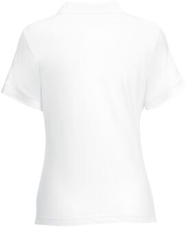 Fruit of the Loom Vrouwen Dames-Fit 65/35 Poloshirt Korte Mouwen (Wit) - XS