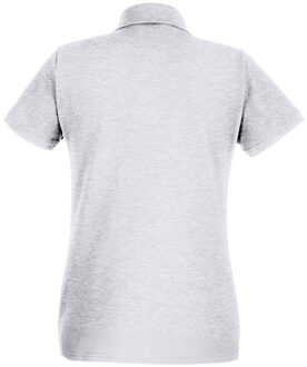 Fruit of the Loom Vrouwen Dames-Fit Premium Poloshirt Met Korte Mouwen (Heater Grijs)