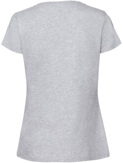 Fruit of the Loom Vrouwen / Dames Ringgesponnen Premium T-Shirt (Taupe Grijs) - M