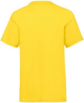 Fruit of the Loom Waarde T-shirt voor kinderen (Zonnebloem) Geel